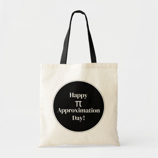 Happy PI benaderingsdag 22 juli Wiskunde Nerd Tote Bag (Voorkant)
