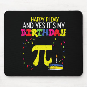 Happy Pi Dag Verjaardag 3.14 Bday Wiskunde Pun Gee Muismat
