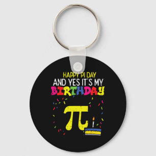 Happy Pi Dag Verjaardag 3.14 Bday Wiskunde Pun Gee Sleutelhanger