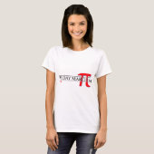 Happy Pi Day 14 maart T-shirt (Voorkant volledig)