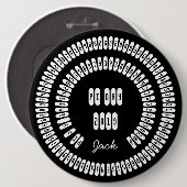 Happy Pi Day 2019 Wiskunde Digits 3.14 wiskunde Ronde Button 6,0 Cm (Voorkant /achterkant)