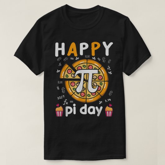 Happy Pi Day 2022 Student 3 T-shirt (Design voorkant)