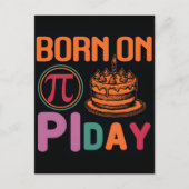 Happy Pi Day 2026 Math Nerd Celebration Feestdagenkaart (Voorkant)
