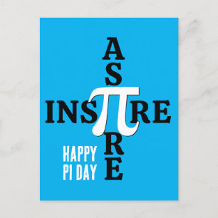 HAPPY PI DAY Aspire Inspire Briefkaart