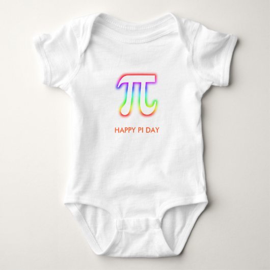 Happy PI Day | Baby Romper (Voorkant)