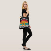 Happy Pi Day Be Irrational Funny Wiskunde  Tote Bag (Op model)