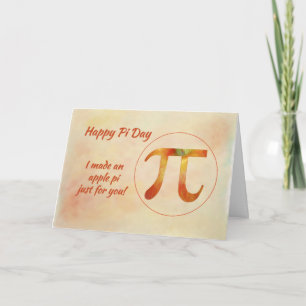 Happy Pi Day (Birthday)-kaart Kaart