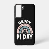 Happy Pi Day Boho Rainbow Wiskunde Mathematisch Samsung Galaxy Hoesje (Achterkant)
