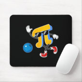 Happy Pi Day Bowling Lovers Pi Symbool Wiskunde Do Muismat (Met muis)