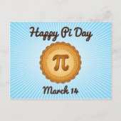 Happy Pi Day Briefkaart (Voorkant)
