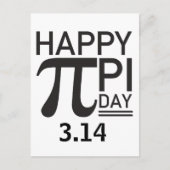 Happy Pi Day Briefkaart (Voorkant)