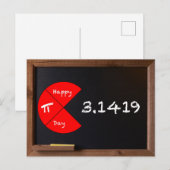 Happy Pi Day Briefkaart (Voorkant / Achterkant)