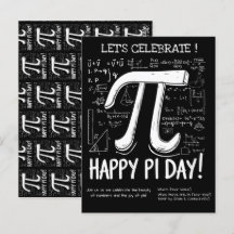 Happy Pi Day Briefkaart – Leuke Wiskunde