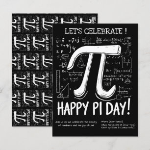 Happy Pi Day Briefkaart – Leuke Wiskunde