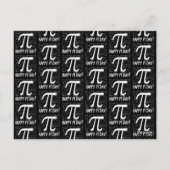 Happy Pi Day Briefkaart – Leuke Wiskunde (Achterkant)