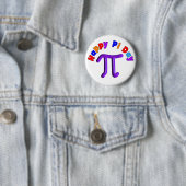Happy Pi Day Buttonnen Ronde Button 5,7 Cm (In situ)