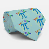 Happy Pi Day-cadeautjes, uniek reliëfontwerp Stropdas (Opgerold)