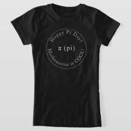 Happy PI Day Cijfers Elegant Wiskunde Science Scho T-shirt