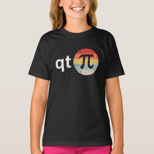Happy Pi Day Cutie Pi T-shirt (Voorkant)