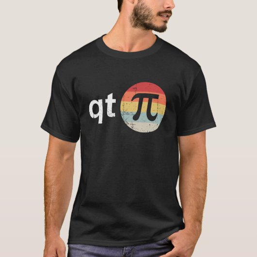 Happy Pi Day Cutie Pi T-shirt (Voorkant)