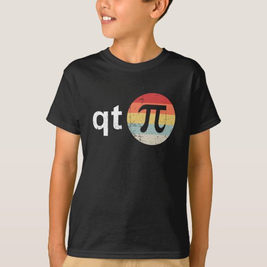 Happy Pi Day Cutie Pi T-shirt (Voorkant)