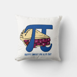 HAPPY PI DAY Fun Sweet Cherry Pie Kussen