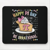 Happy Pi Day Funny Math Coach Teacher Pi Day Coque Muismat (Voorkant)
