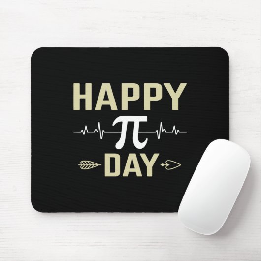 Happy Pi Day Funny Pi Symbool Mannen Vrouwen Pie 1 Muismat (Met muis)