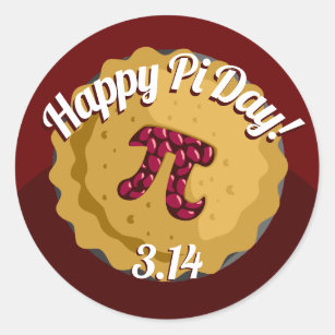 Happy Pi Day   Funny Pie Stickers