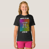 Happy Pi Day Funny School Number Art T-shirt (Voorkant volledig)