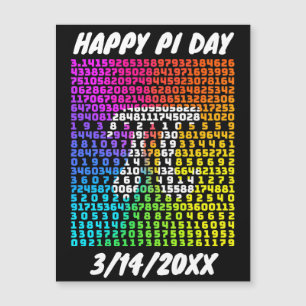 Happy Pi Day Funny School Wiskunde Letter Art