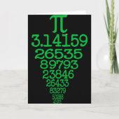 Happy Pi Day Kaart (Voorkant)