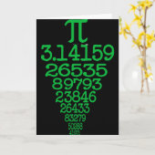 Happy Pi Day Kaart (Gele Bloem)