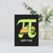 HAPPY PI DAY Key Limoen Pie Briefkaart (Staand voorkant)