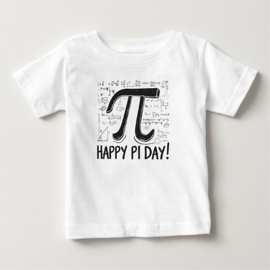 Happy Pi Day Kinder T-shirt - Wiskunde Lover Shirt (Voorkant)