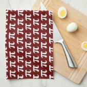 Happy Pi Day Kitchen Towel Theedoek (Quarter Fold)