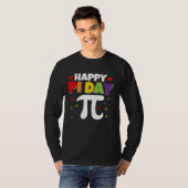 Happy Pi Day Math Teachers Student Professor Pi Da T-shirt (Voorkant volledig)