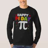 Happy Pi Day Math Teachers Student Professor Pi Da T-shirt (Voorkant)