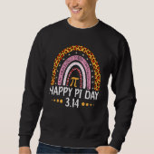 Happy Pi Day Mathematic Math Teacher Gifts Leopard Trui (Voorkant)