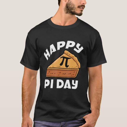 Happy Pi Day Mathematicus T-shirt (Voorkant)