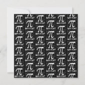 Happy Pi Day Party Invitation – Leuke Wiskunde (Achterkant)