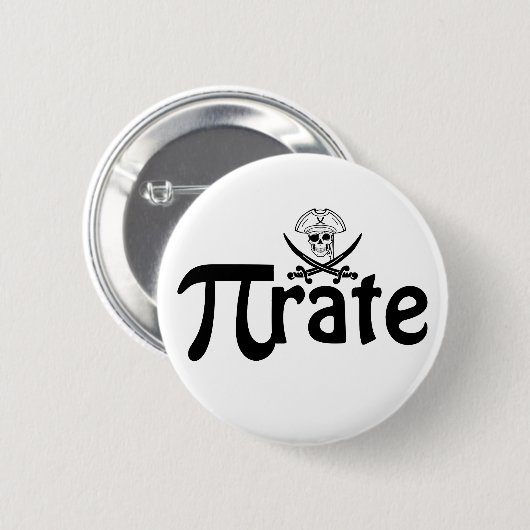 Happy Pi Day | Pi-tarief Ronde Button 5,7 Cm (Voorkant /achterkant)