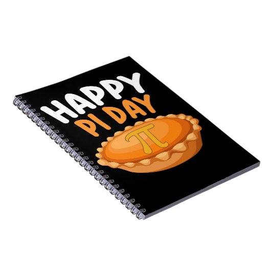 Happy Pi Day Pie Mathematics Wiskunde Rainbow Notitieboek (Rechterzijde)