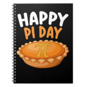 Happy Pi Day Pie Mathematics Wiskunde Rainbow Notitieboek (Voorkant)