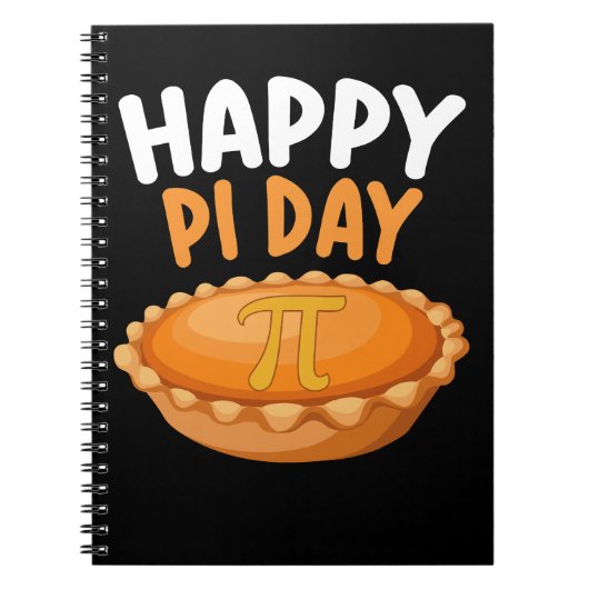 Happy Pi Day Pie Mathematics Wiskunde Rainbow Notitieboek (Voorkant)