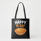Happy Pi Day Pie Mathematics Wiskunde Rainbow Tote Bag (Voorkant)