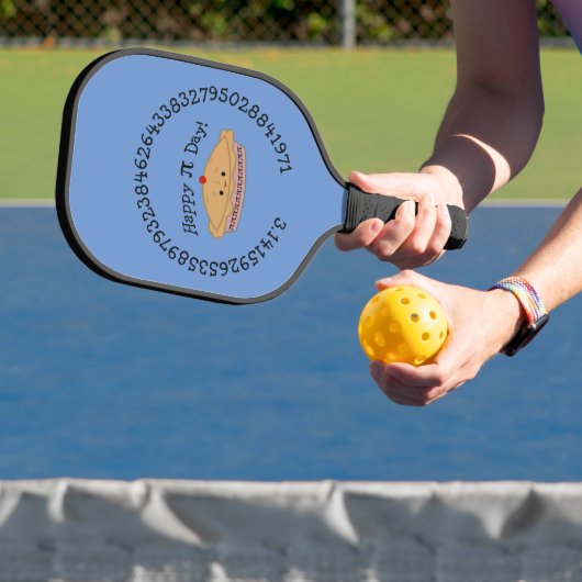 Happy Pi Day Pie Pickleball Paddle (Insitu)