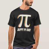 Happy Pi Day Retro  Wiskunde lerarenstudenten T-shirt (Voorkant)