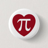 Happy Pi Day Ronde Button 3,2 Cm (Voorkant)