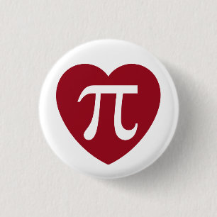 Happy Pi Day Ronde Button 3,2 Cm